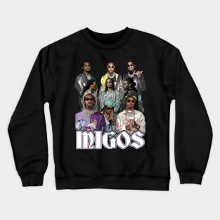 Migos Magic Transform Your Wardrobe with Rap Royalty-Inspired Tees Crewneck Sweatshirt